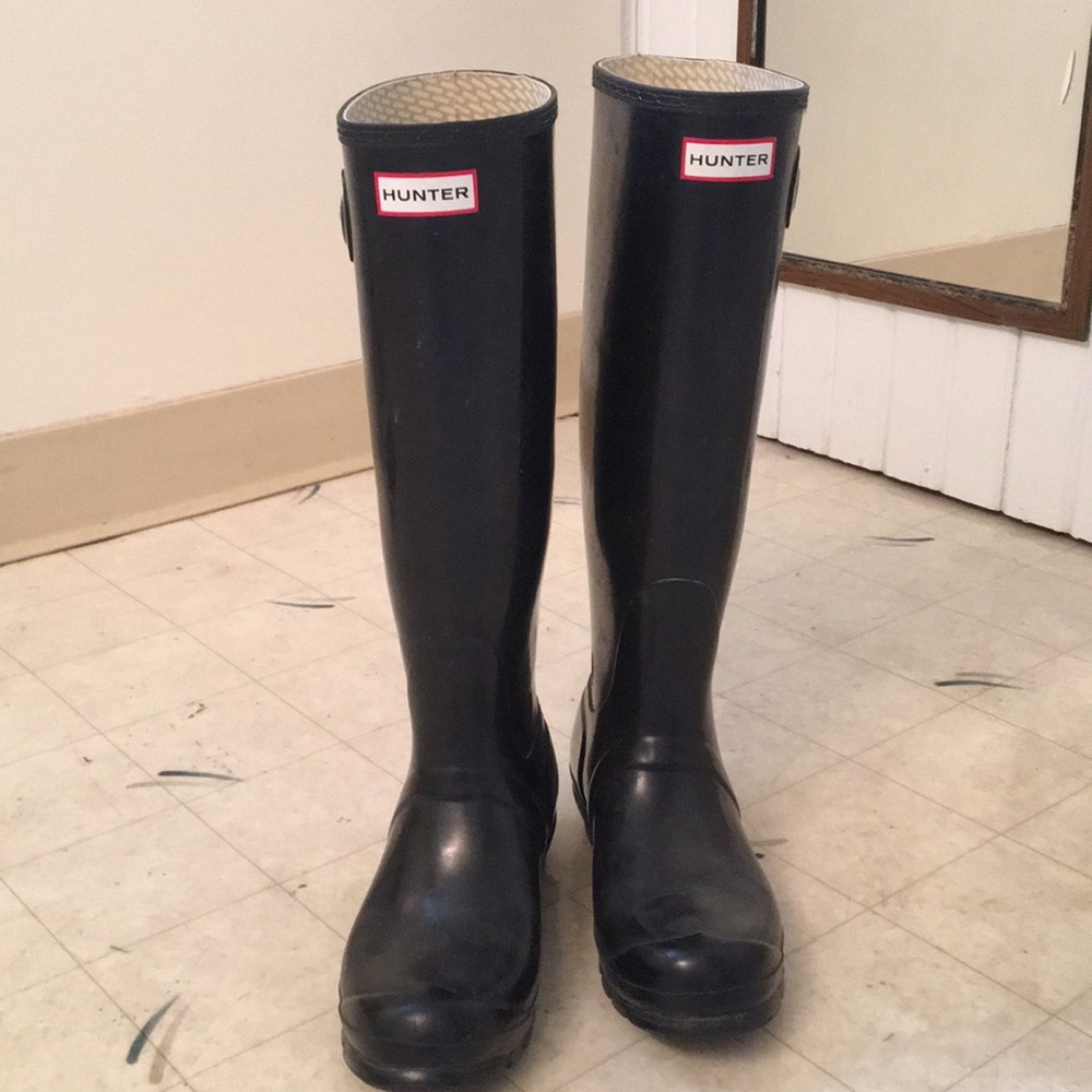 Hunter Women's Original Tall Gloss Rain Boots